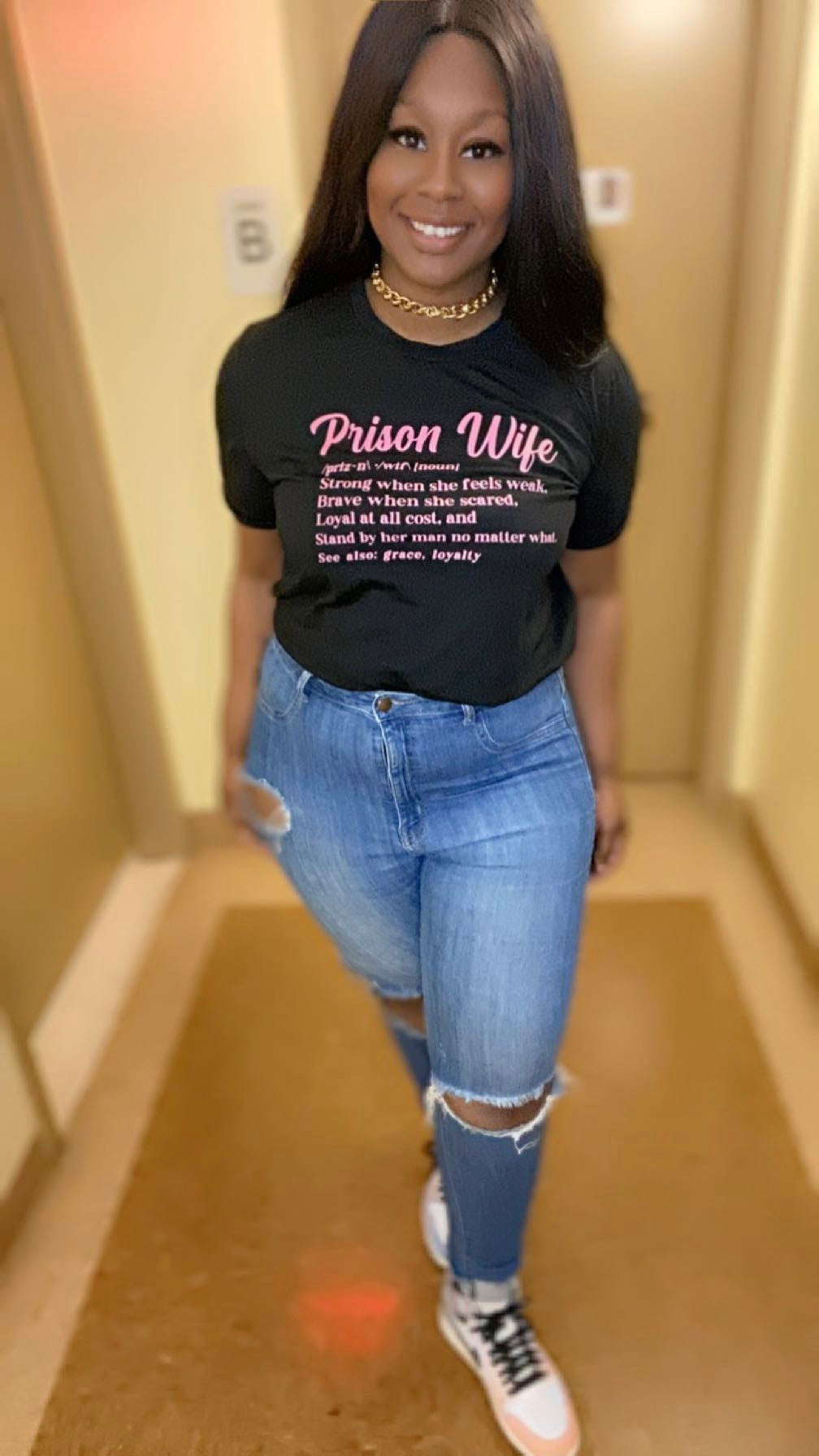 Prison Wife T-shirt-(Ready to Ship)