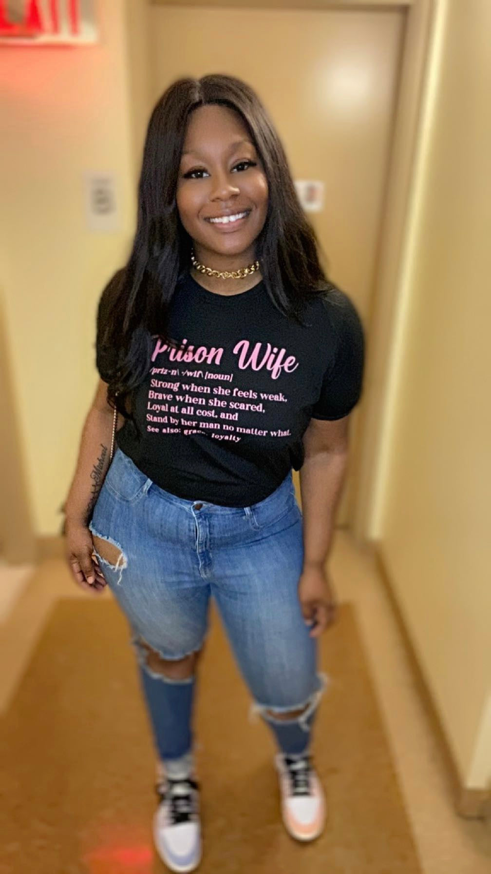 Prison Wife T-shirt-(Ready to Ship)
